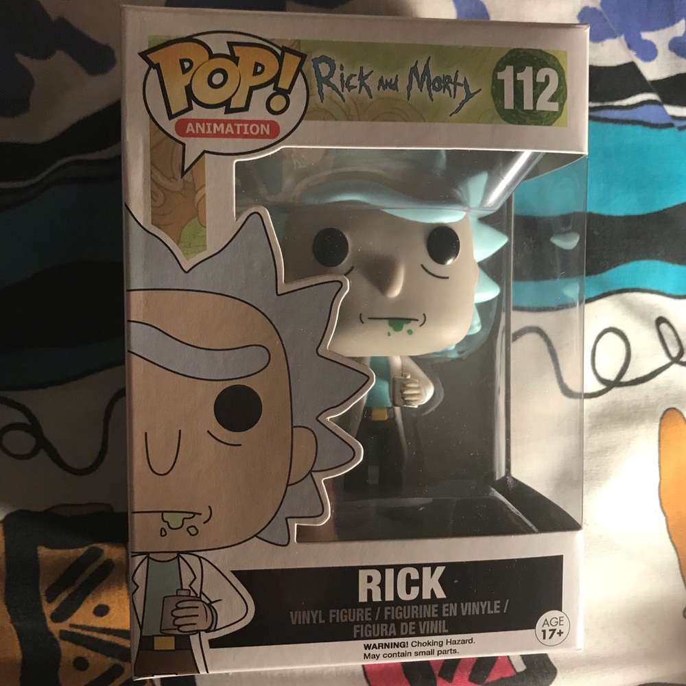 Rick POP vinyl from Rick and Morty